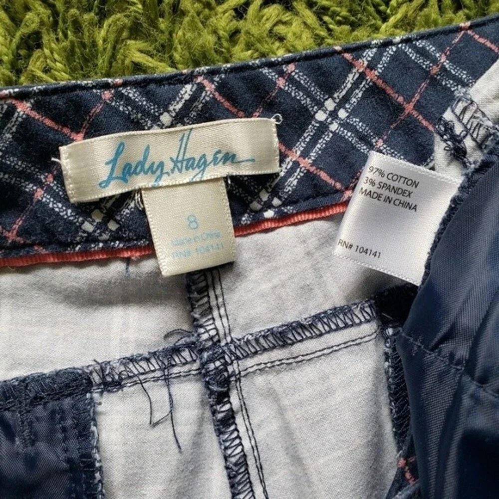 Lady Hagen Plaid Shorts - 8